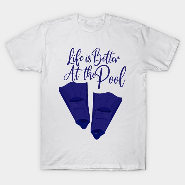 Life is Better at the Pool T-Shirt by smoochugs